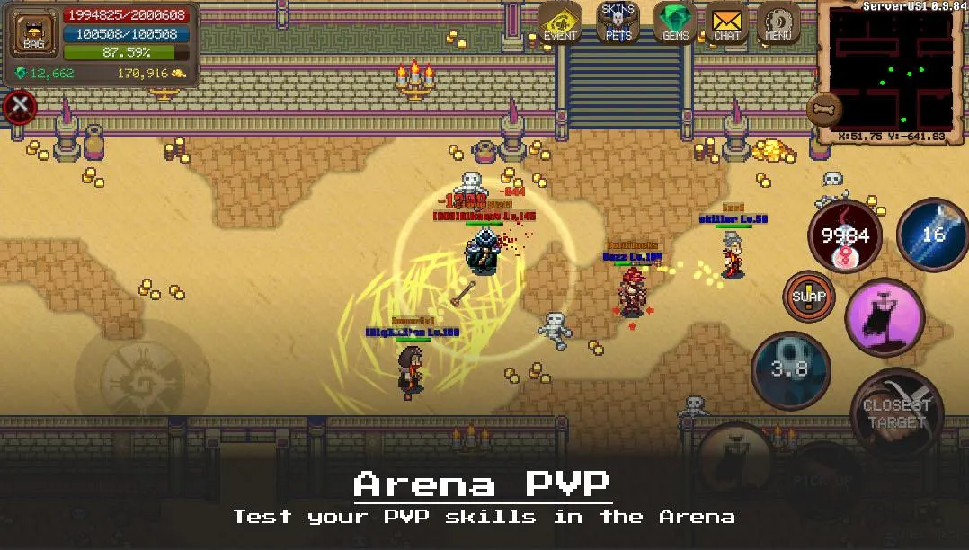 RPG Laurum Online - MMORPG - Pixel MMO - PVP ภาพหน้าจอ 2